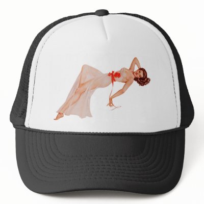 Pin Up Girl Trucker Hat