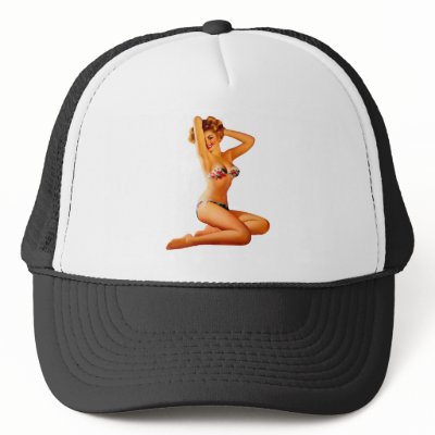 Pin Up Girl Hat