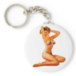 Pin Up Girl Key Chains