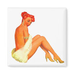 Pin Up Girl Refrigerator Magnets