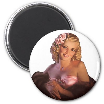 Pin Up Girl magnets