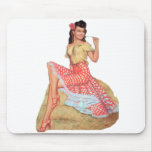 Pin Up Girl Mouse Pads