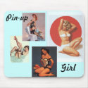 Pin-up Girl mousepad