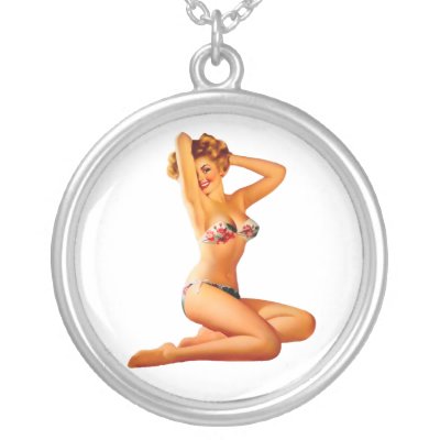 Pin Up Girl necklaces