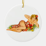 Pin Up Girl Ornaments