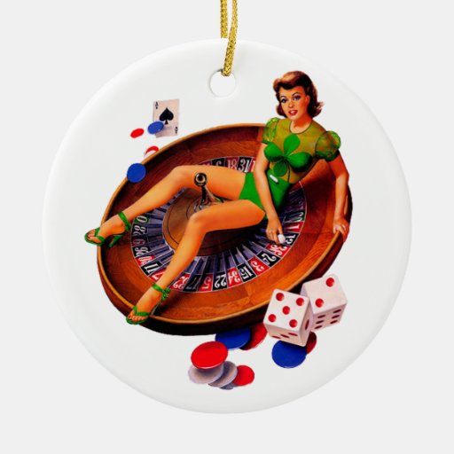 Pin Up Girl Ornaments