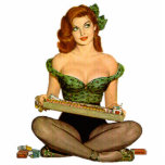 Pin Up Girl Acrylic Cut Outs