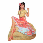 Pin Up Girl Photo Cut Outs