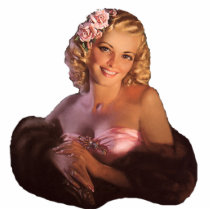 Pin Up Girl Acrylic Cut Outs