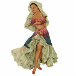 Pin Up Girl Photo Cutout