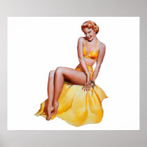 Pin Up Girl Posters