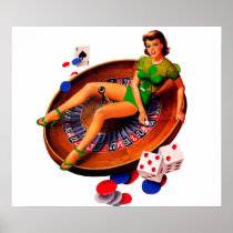 Pin Up Girl Posters