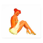 Pin Up Girl Print