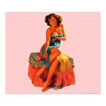 Pin Up Girl Poster