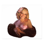 Pin Up Girl Print