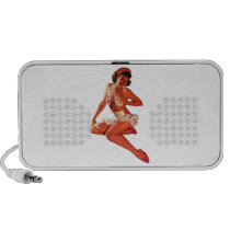 Pin Up Girl Mini Speaker