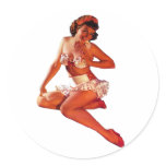 Pin Up Girl stickers