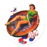 Pin Up Girl stickers