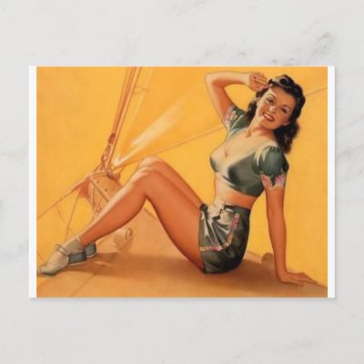 vargas designed classic pin up