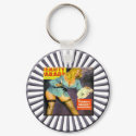 Pin Up Girls Keychain by sagart1952 Pin Up Girls Keychain