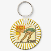 Pin Up Girls Keychain