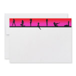 Pin Up Girls Pink and Red Top Panel Announcement