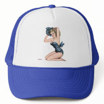 Pin up trucker hats