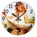 Pin Up Picnic Clock
