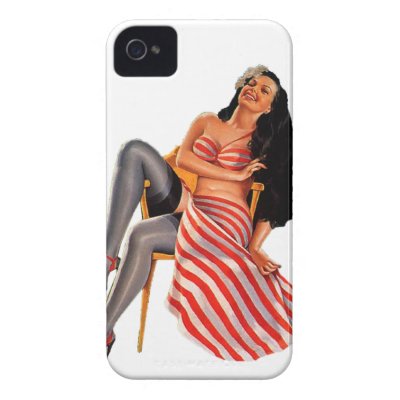 Pin Up Pinup Girl iPhone 4 Covers