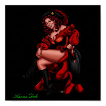 Pin-Up Poster posters by KarinaDale Pin-Up Poster posters
