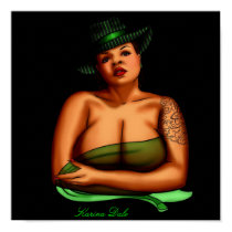 Pin-Up Poster posters by KarinaDale Pin-Up Poster posters