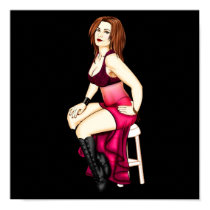 Pin-Up Poster posters by KarinaDale Pin-Up Poster posters