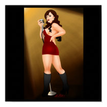Pin-Up Poster posters