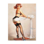 Pin-Up Working Out Post Cards