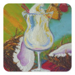Pina Colada and Coconut Sticker by Paris Llanso