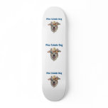 Pina Colada Beach Dog Custom Skate Board