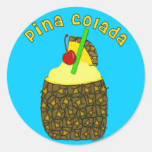 Pina Colada Stickers