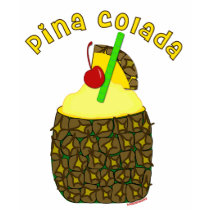 Pina Colada t-shirts by totallypainted Pina Colada t-shirts
