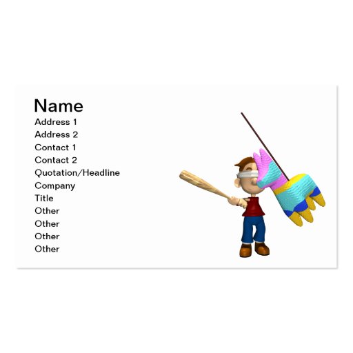 Pinata Business Card Templates