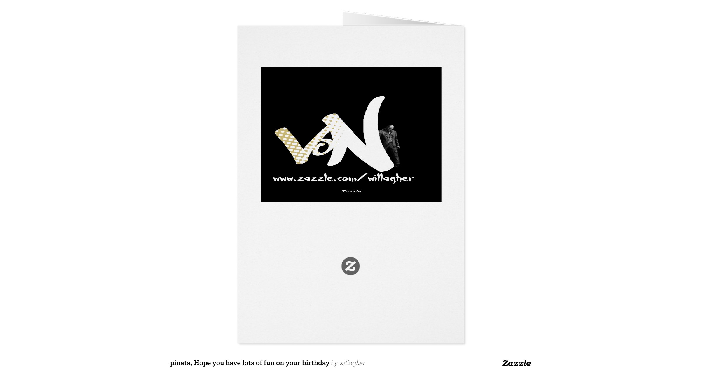 pinata, Hope you have lots of fun on your birthday Greeting Card Zazzle
