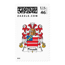 Pinault Family Crest postage