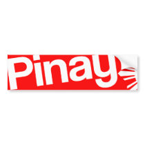 Pinay Bumper Sticker