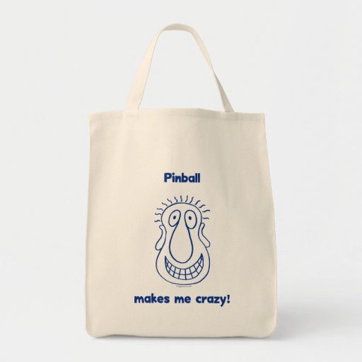 Pinball Drives Me Crazy Bags