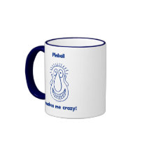 Pinball Drives Me Crazy Mug