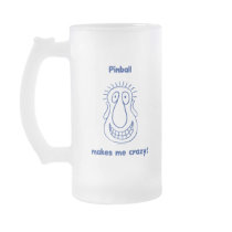 Pinball Drives Me Crazy Coffee Mug