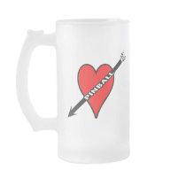 Pinball Heart Mug