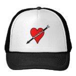 Pinball Heart Trucker Hats