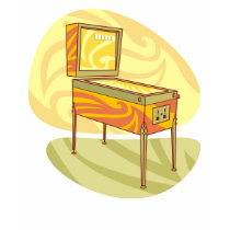 Pinball machine t-shirts by fractal_gr Pinball machine t-shirts