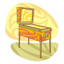 Pinball machine t-shirts by fractal_gr Pinball machine t-shirts