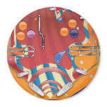 Pinball magnets